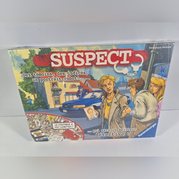 Suspect Board Game French NEW - Picture 3 of 13